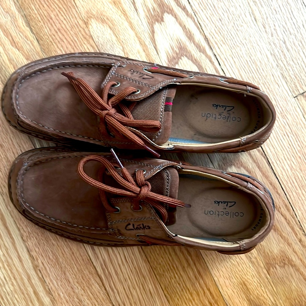 Clarks brown shoes
